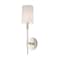 Maxim Lighting Uptown 1-Light 5" Wide Satin Brass / Polished Nickel Wall Sconce 32391OFSBRPN - alternate 1